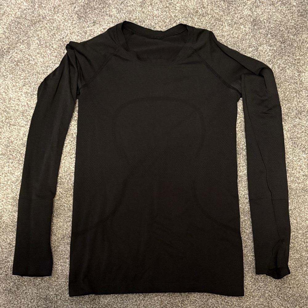 Lululemon Black Swiftly Long Sleeve